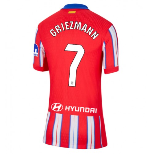 Ženski Nogometni dresi Atletico Madrid Antoine Griezmann #7 Domači 2024-25 Kratek Rokav